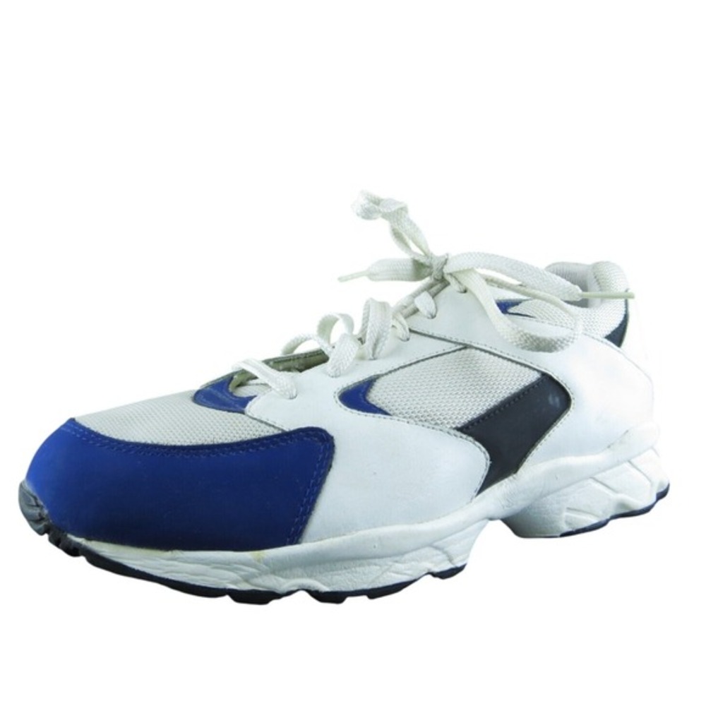 Bike Strider Men Sneaker Shoes White Synthetic Lace Up Size 11 Medium